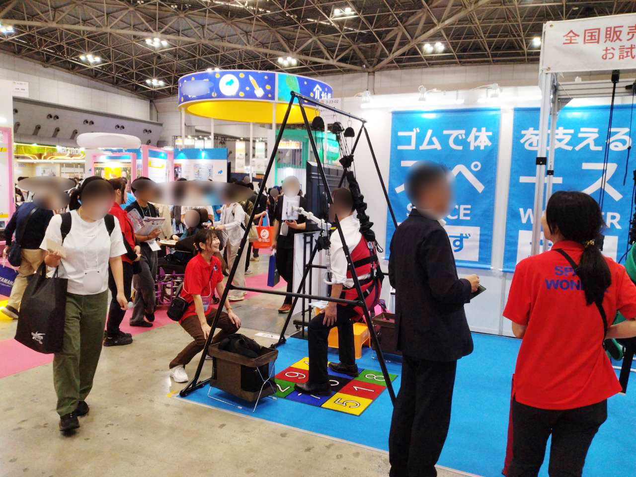 H.C.R.2026 スペースワンダーブースの様子