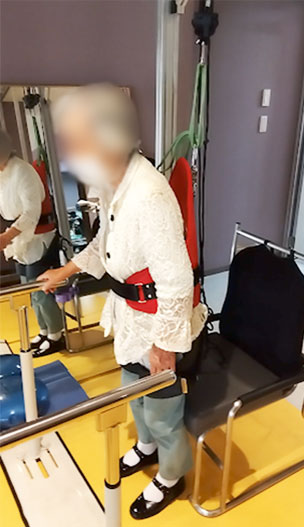 訓練前の歩容チェック